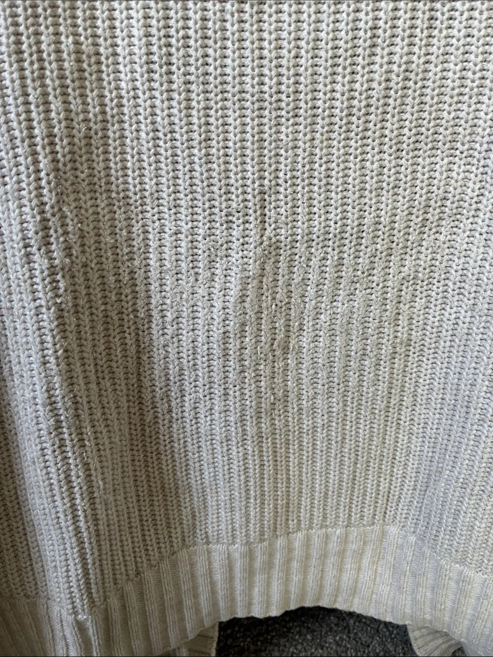 Hollister Cream Open-Front Pocket Cardigan - Picture 7 of 7